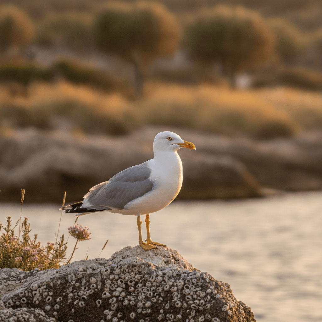 Gabbiano reale mediterraneo