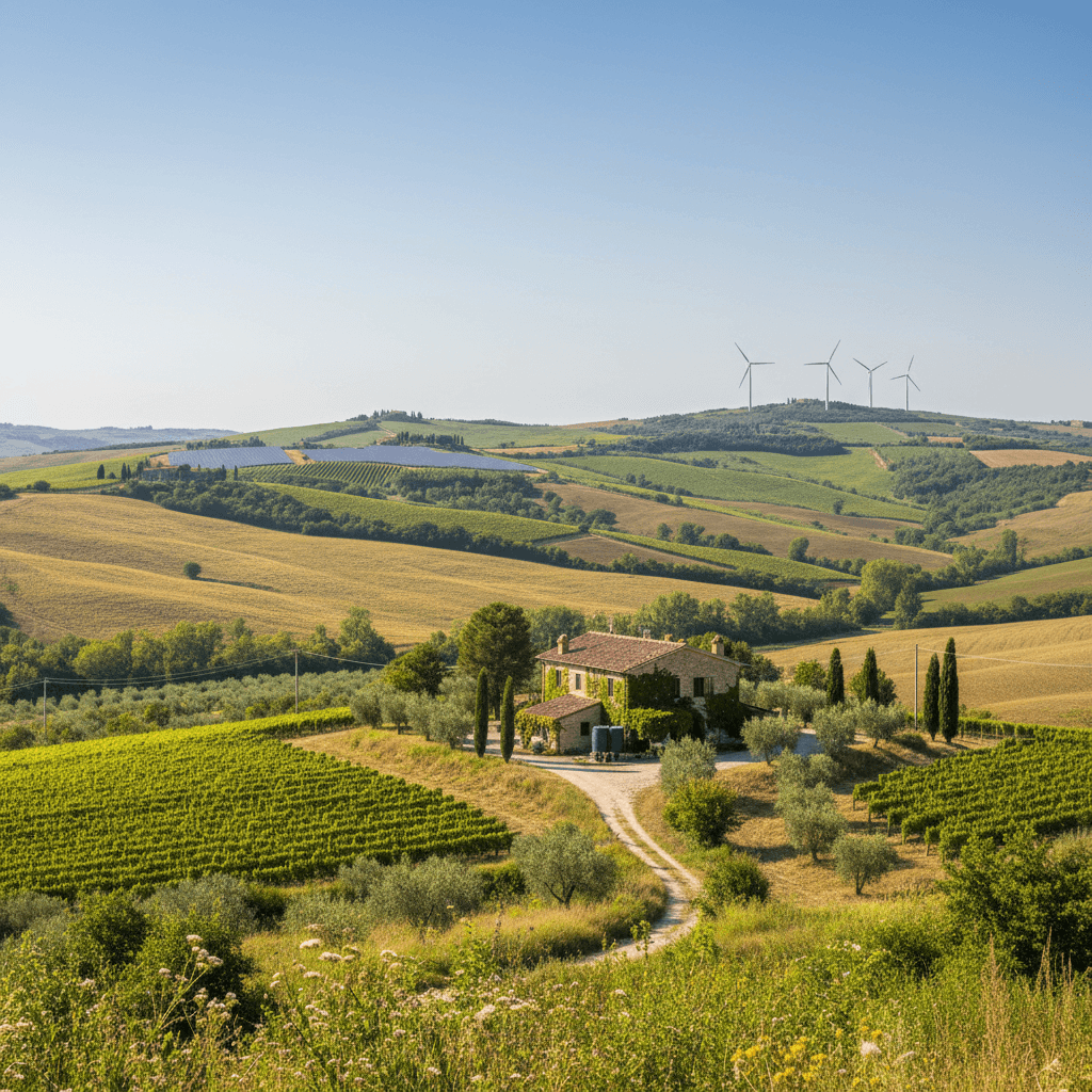 Professionisti esaminano report di sostenibilità e dashboard ESG in un ufficio moderno, discutendo metriche legate alla biodiversità.